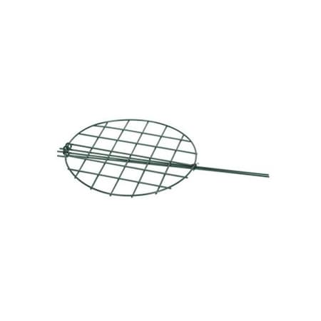 Panacea Products  20 x 14 in. Plant Support Grow Thru Ring, Green Steel 259435